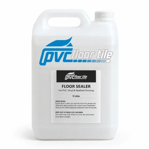 Pvcocity Sealer 5 Litre PVC floor sealer in a white plastic container with carrying handle and screw cap