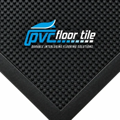Black Rubber Fingertip Mats with raised circular rubber studs and a textured surface